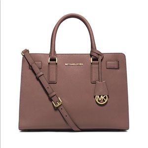 Michael Kors Dillon East-West Saffiano Satchel Bag